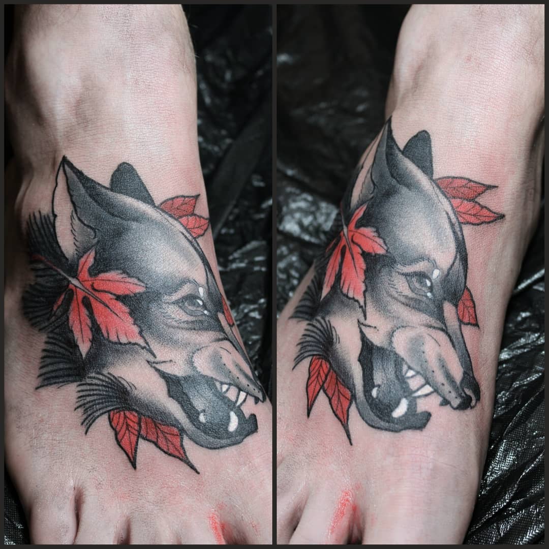 Little footjob from this week. Thanks again for the trust
#germantattooers #tatt