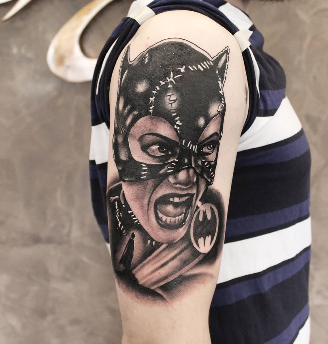 Next step on this batman-sleeve.
#germantattooers #tattooworkers #tattoolife #ge