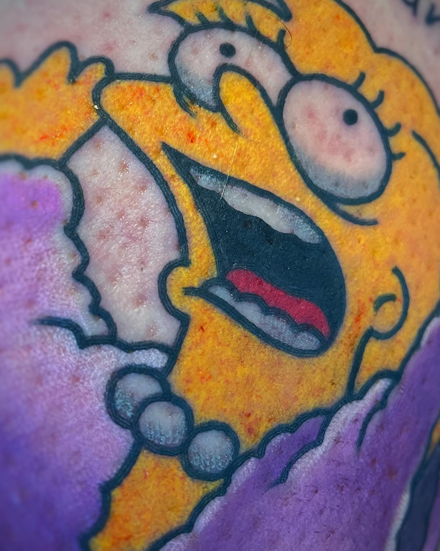 Funstuff von heute, danke Patrick
 Die Simpsons sehen als Tattoo auch immer geil