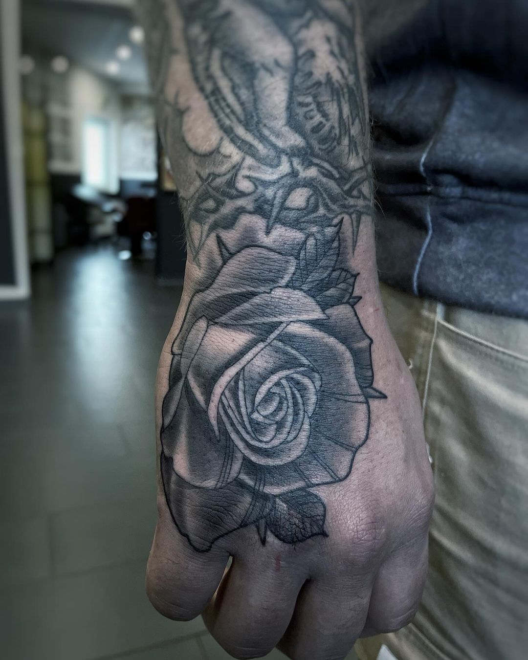 Rose mal anders für Ben
Tattoo von @ronraida